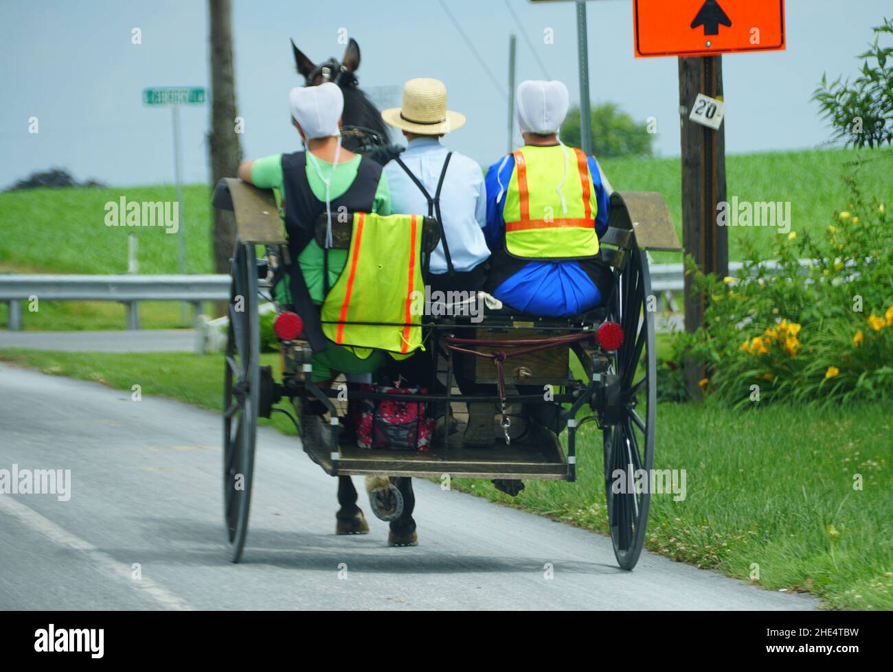 An amish family christmas gray