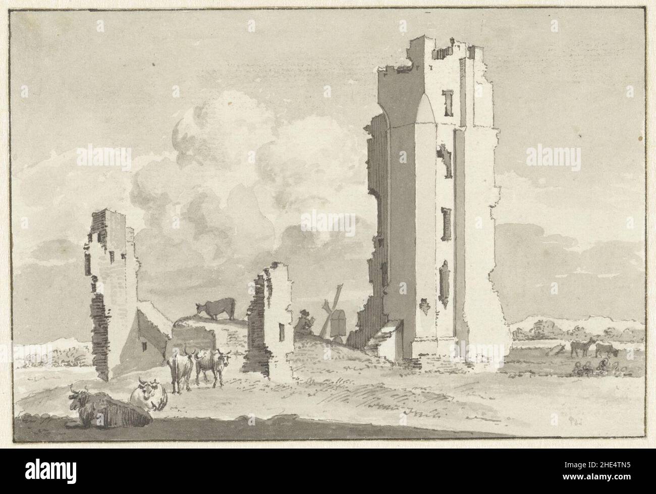 Ruine van het huis te kleef bij haarlem hi-res stock photography and ...