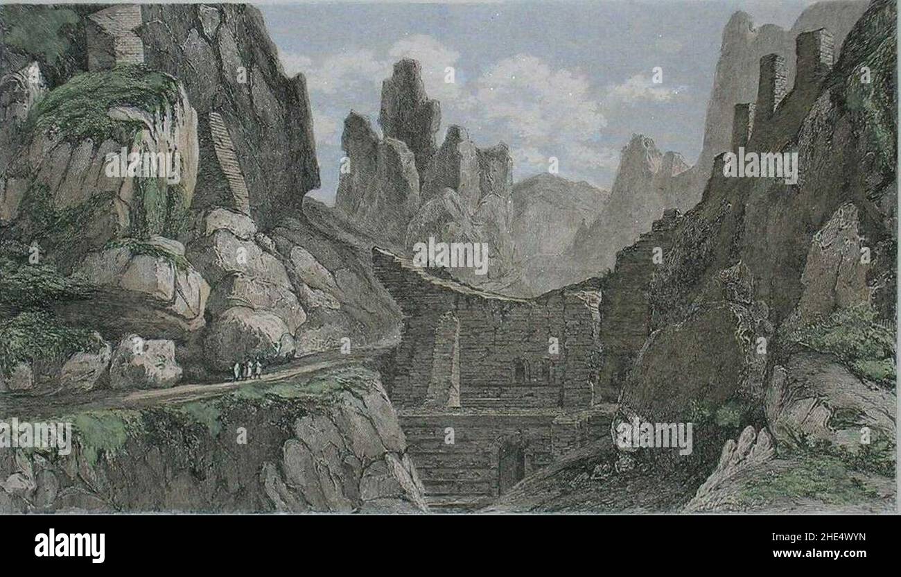 RUINS OF IRON GATE, ANTIOCH ANTAKYA, TURKEY (cropped Stock Photo Alamy