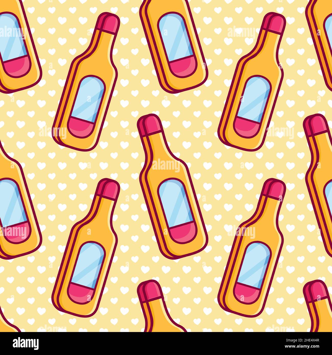 digital thermometer seamless pattern vector illustration Stock Vector