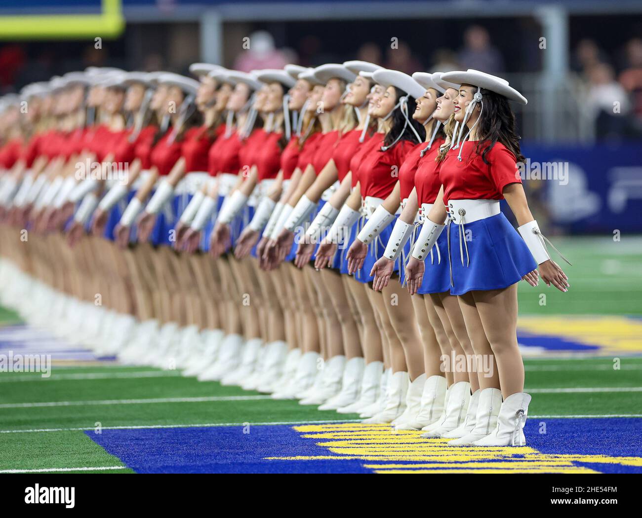 Arlington, TX, USA. 31st Dec, 2021. The Kilgore Rangerettes perform