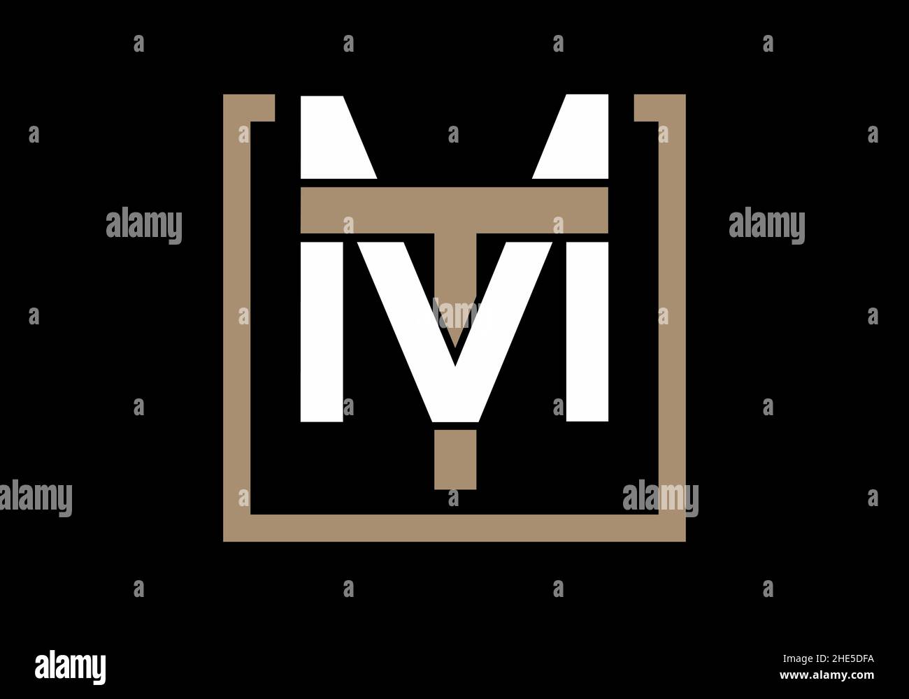 MT or TM initial letter design Stock Vector Image & Art - Alamy