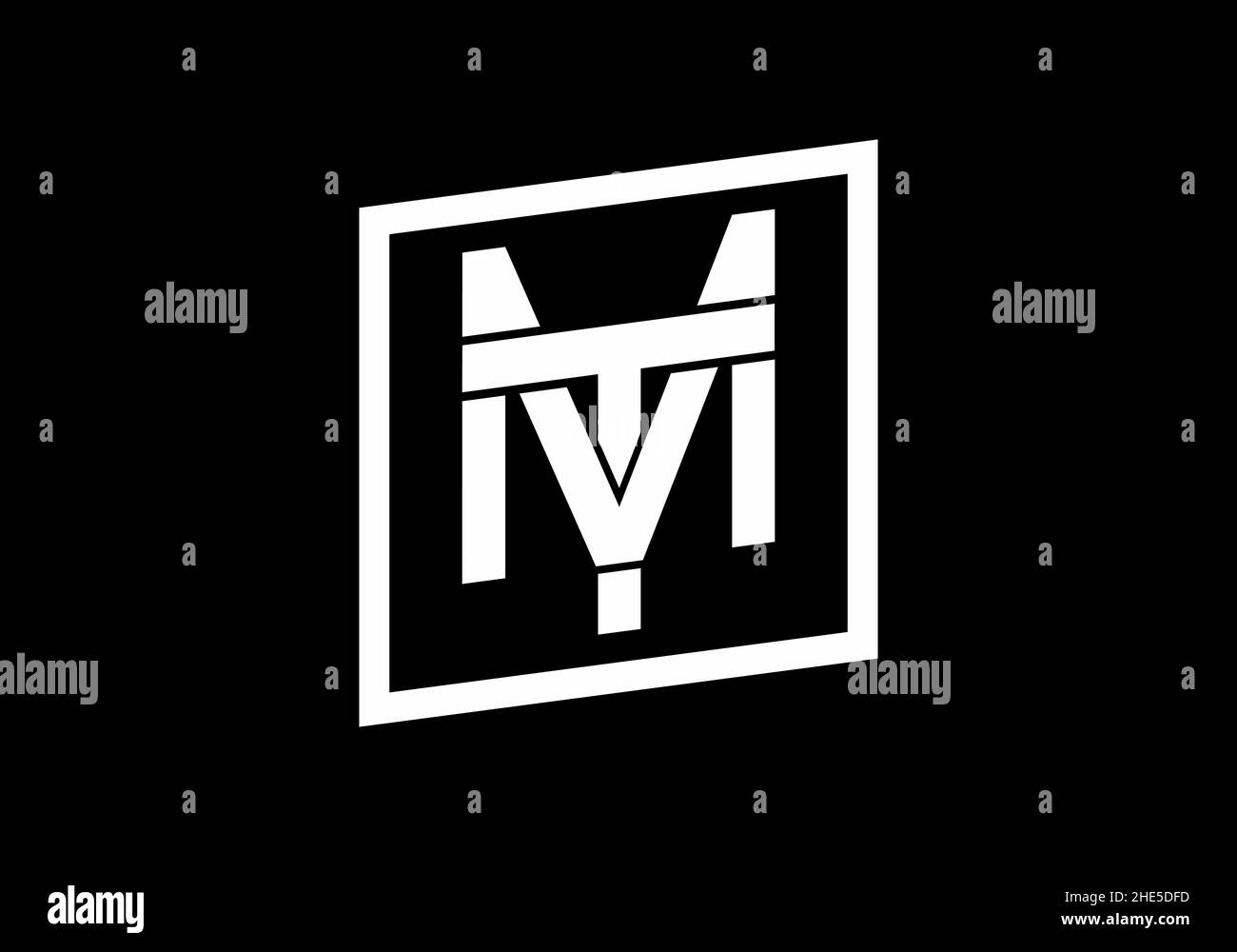 MT or TM initial letter design Stock Vector Image & Art - Alamy