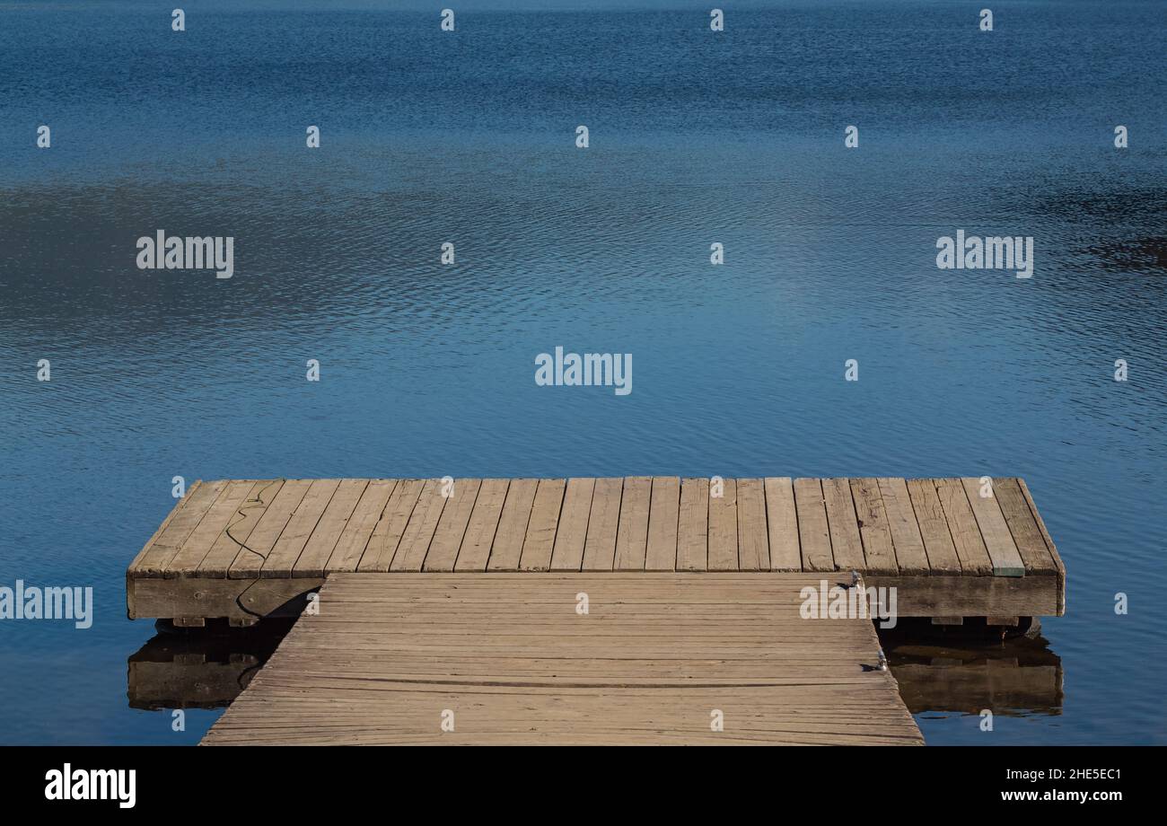 Empty pier hi-res stock photography and images - Alamy