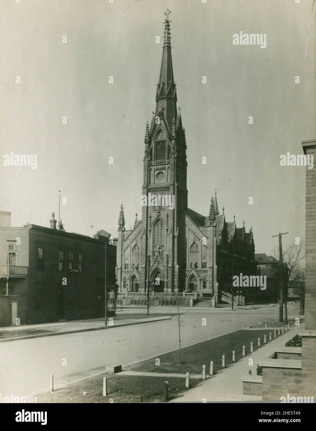 Saint Alphonsus Catholic Church, Chicago, May 24, 1913 Stock Photo Alamy
