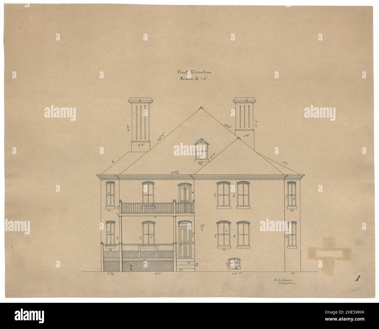 Saint Elizabeths Hospital, Washington, D.C. Building No. 18 (Burroughs ...