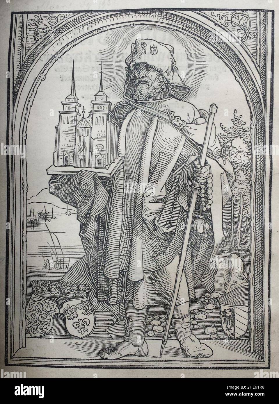 Saint Sabald by Hans Springinklee 1613514243 Stock Photo Alamy