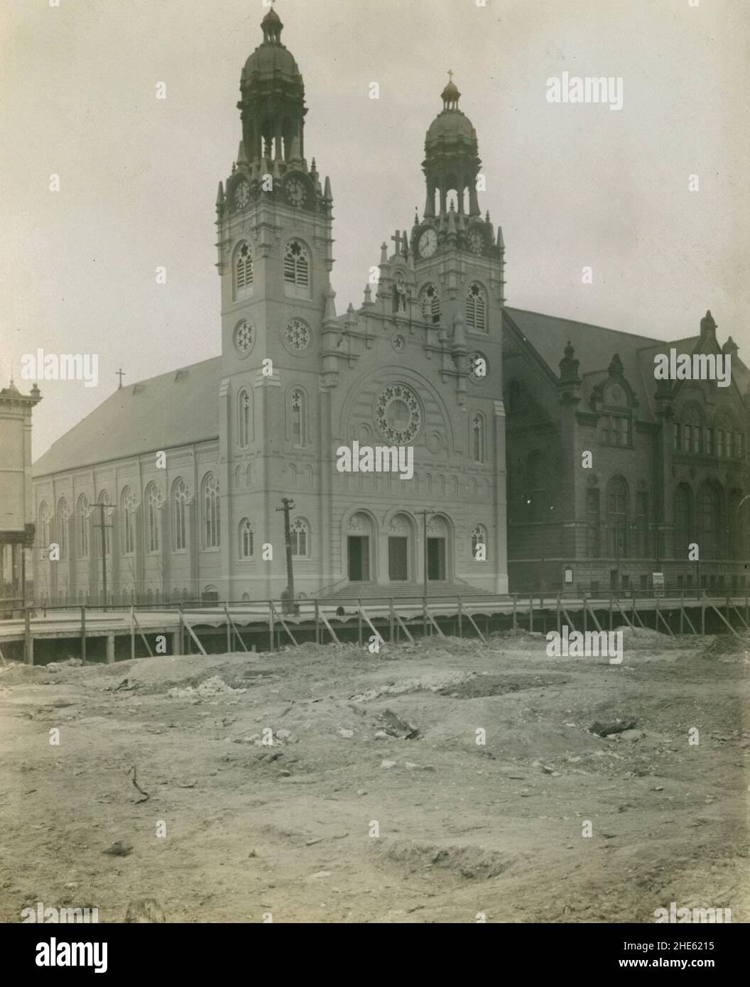 Saint Stanislaus Kostka Church, Chicago, 1913 Stock Photo Alamy