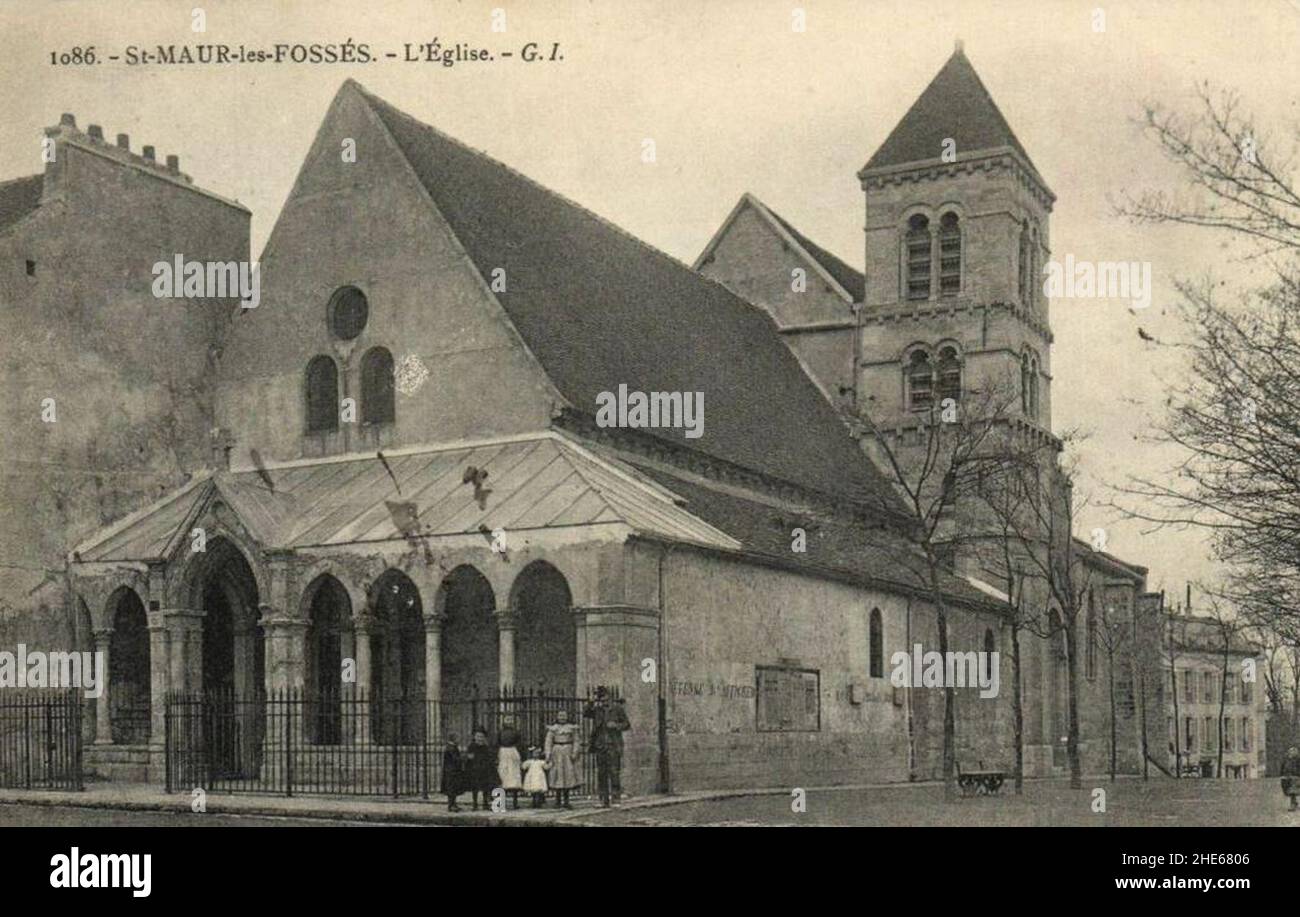 Eglise Saint Maur Hi res Stock Photography And Images Alamy eglise-saint-maur-hi-res-stock-photography-and-images-alamy