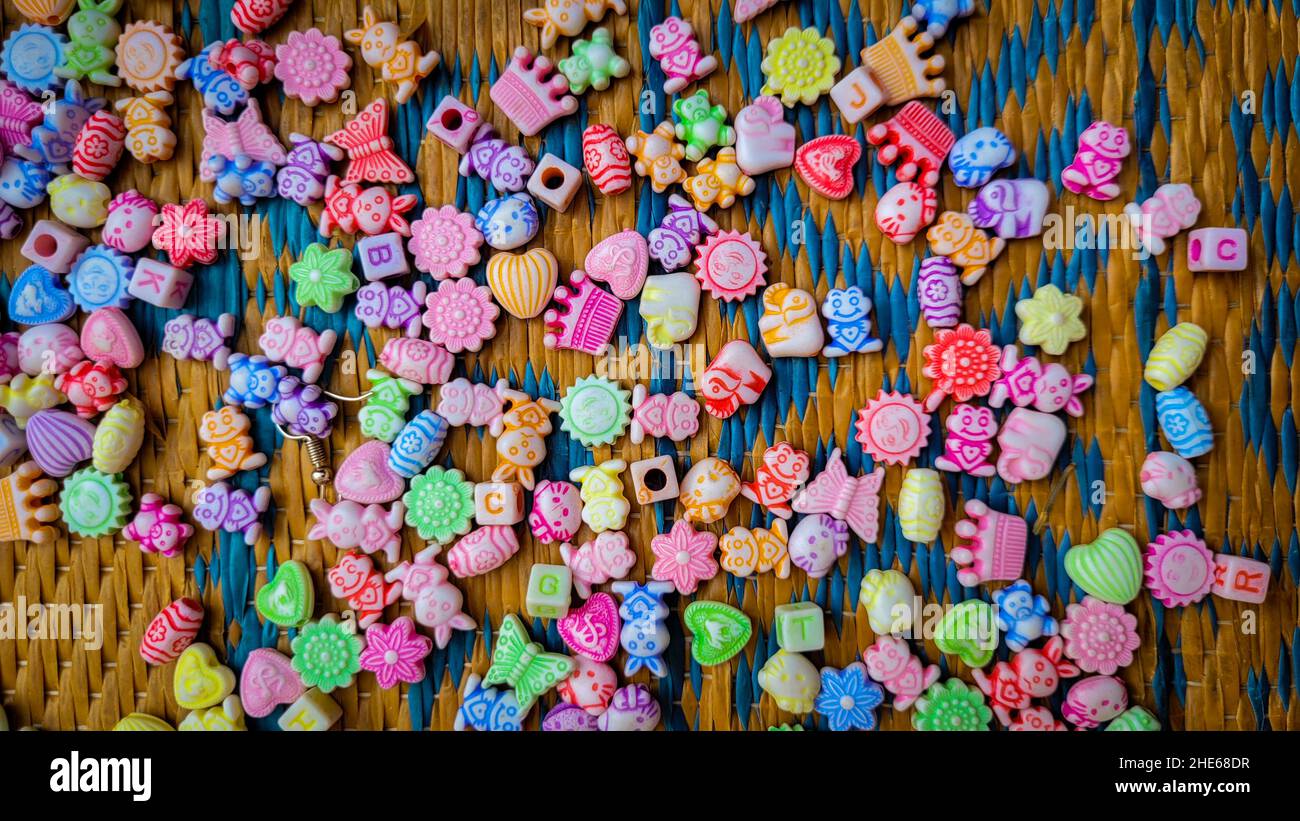 Bits for creating new things for better creativity Stock Photo