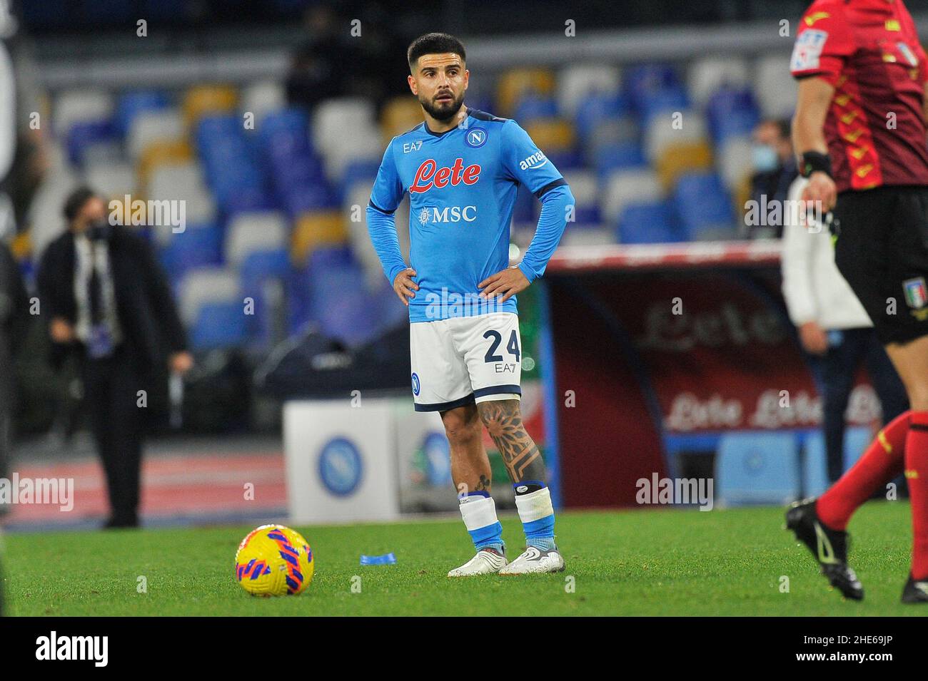 Lorenzo Insigne player of Napoli, during the match of the Italian Serie