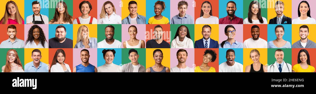 Series photo group multiethnic hi-res stock photography and images - Alamy