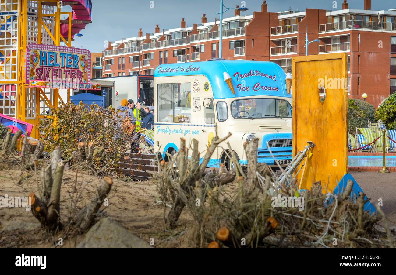 Filming the Sky TV show based on the book Funny Girl Stock Photo