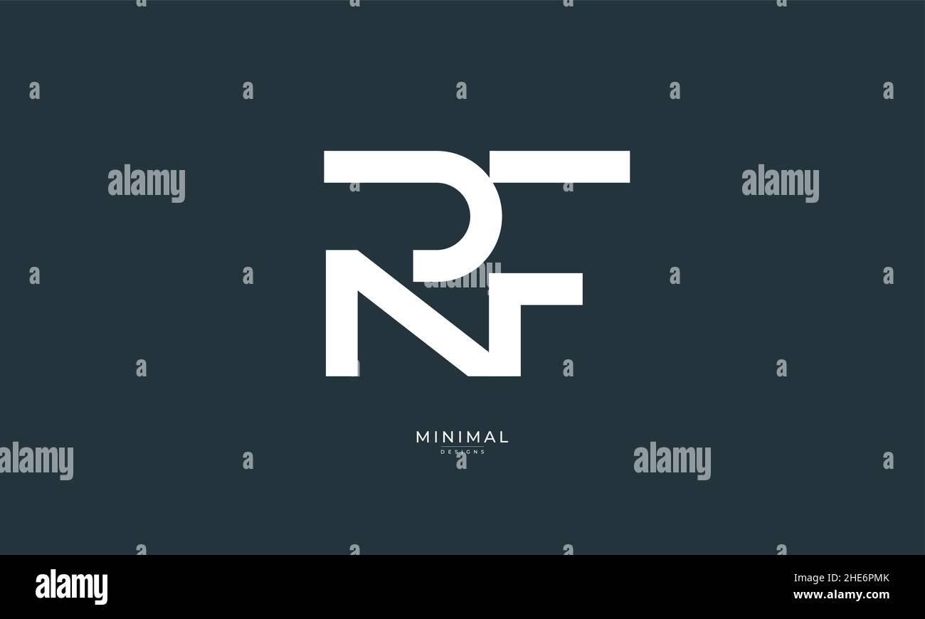 Alphabet letter icon logo RF Stock Vector