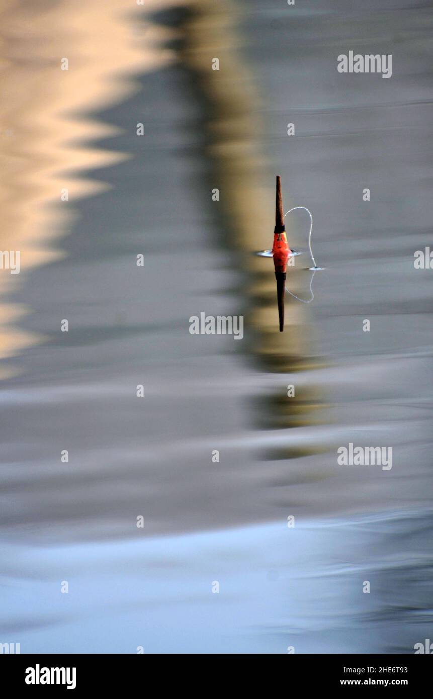 fishing float in water Stock Photo Alamy