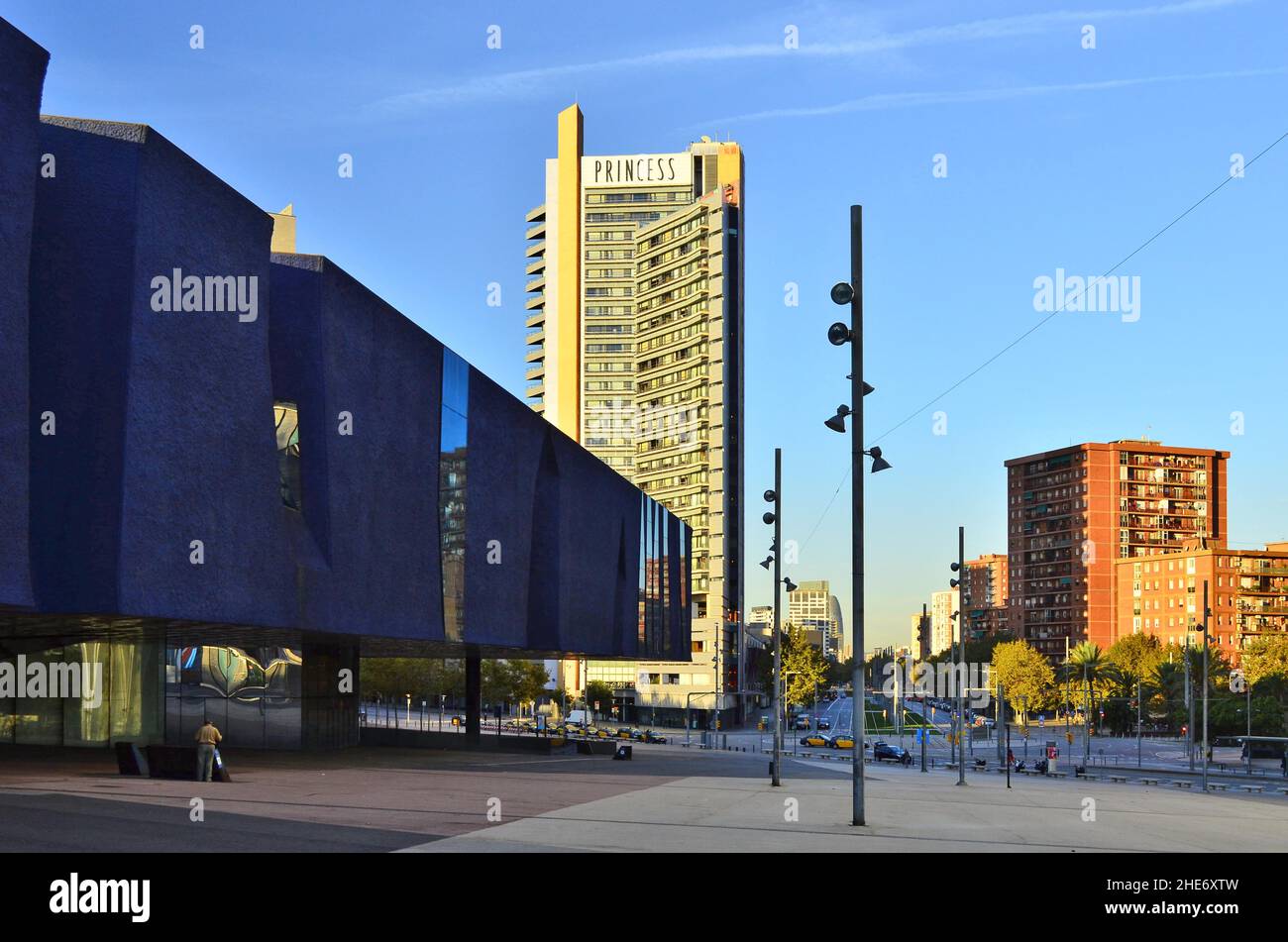 Forum Building (Museu Blau) designed by Swiss architects Herzog and de ...