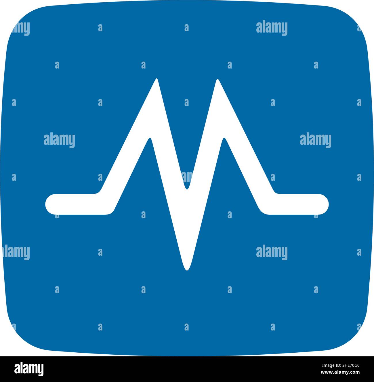 Music app technology vector logo design Stock Vector
