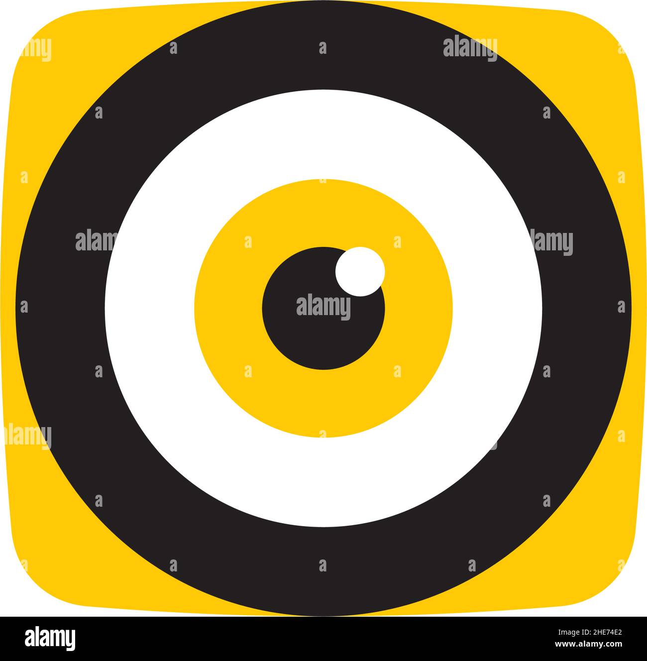 eye clinic app tech vector logo design Stock Vector Image & Art Alamy