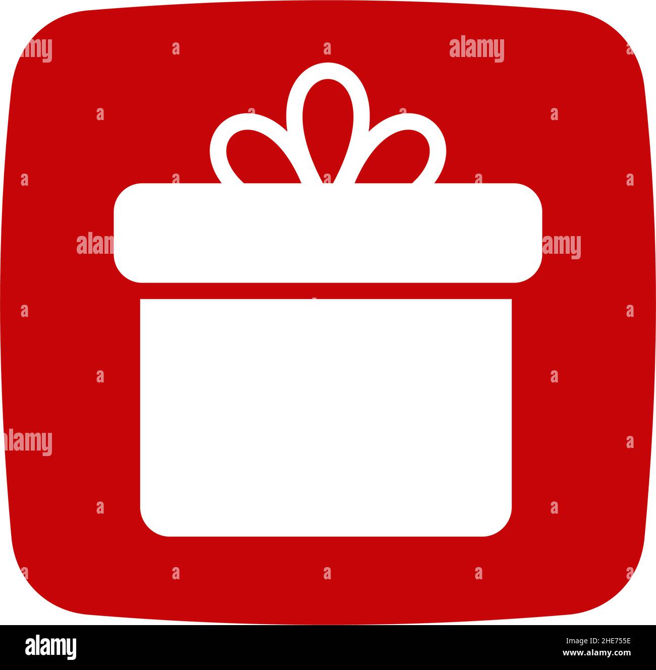 Box gift online app tech vector logo design Stock Vector Image & Art