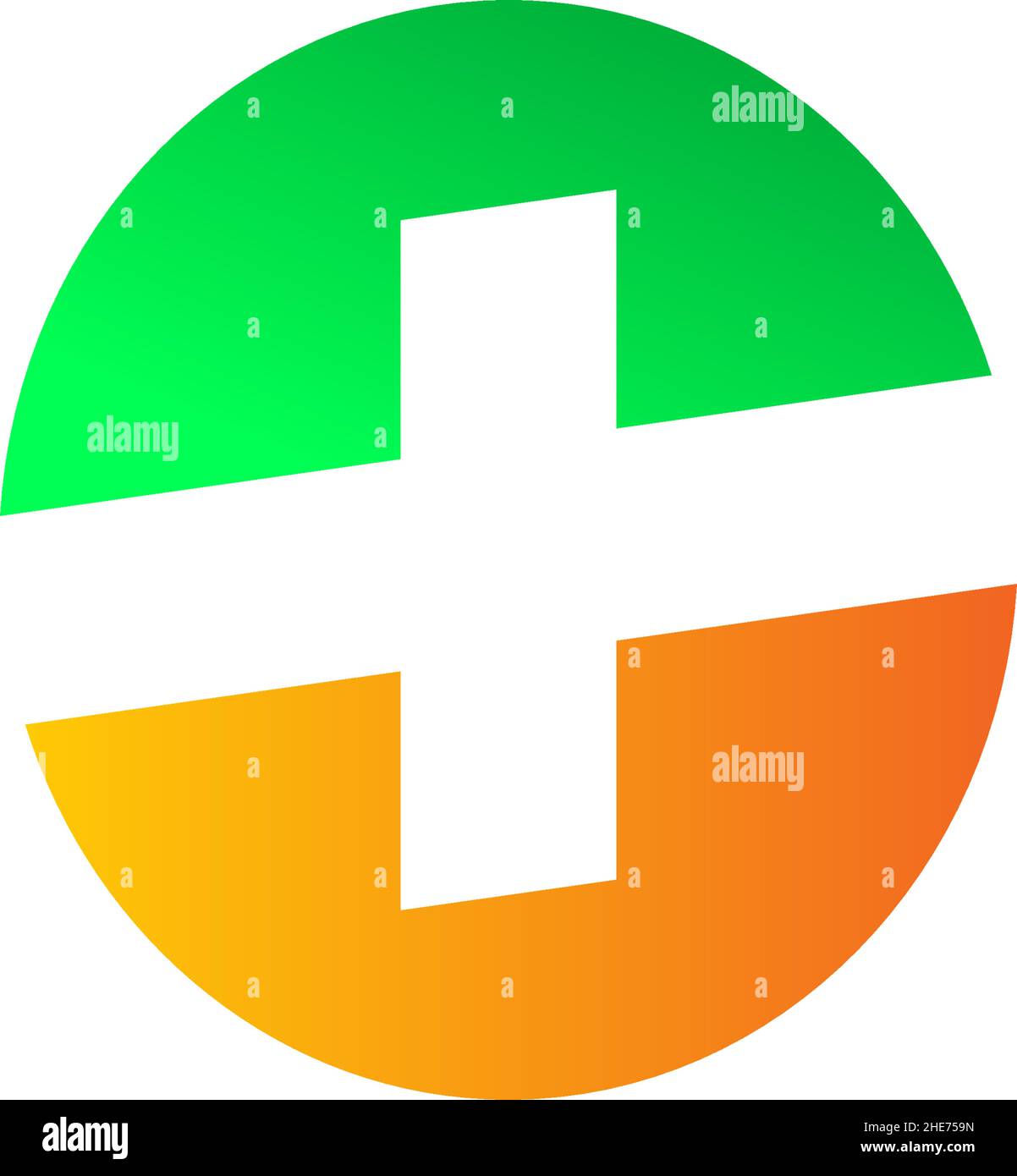 Online medical app tech vector logo design Stock Vector