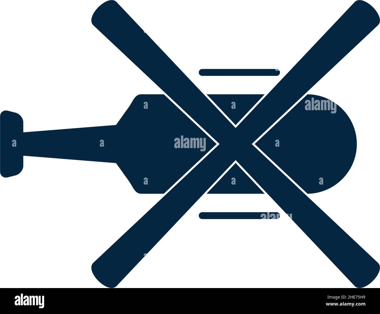 Helicopter flight school academy vector logo design Stock Vector