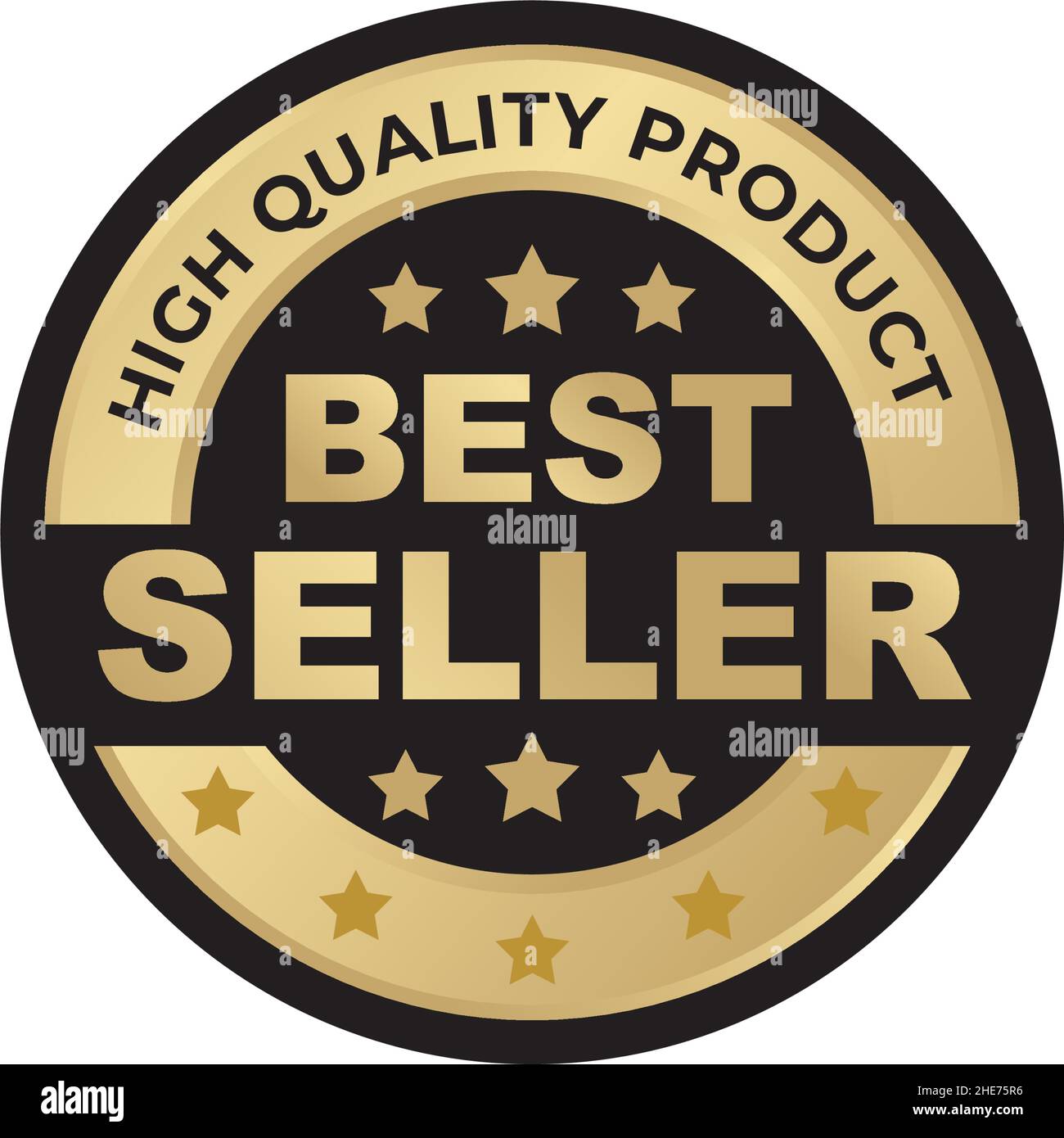 Best seller product emblem vector logo design Stock Vector Image & Art -  Alamy