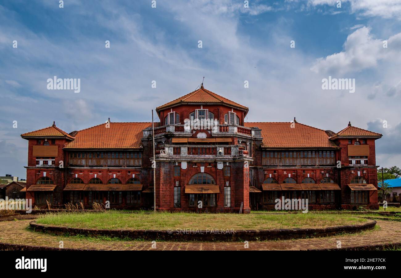 Thibaw palace, one of the tourist attraction in Ratnagiri, was built by