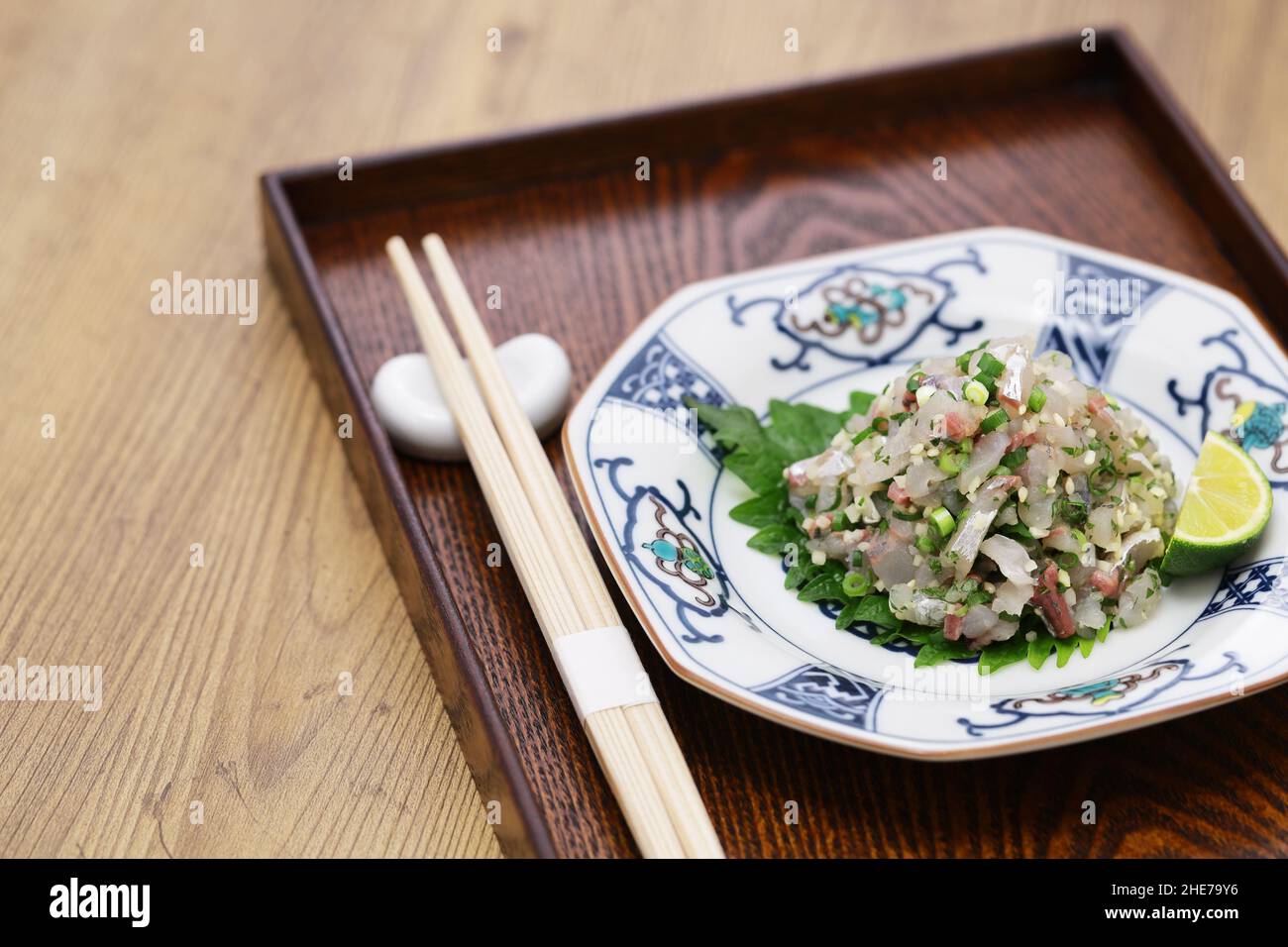 Aji no tataki hi-res stock photography and images - Alamy