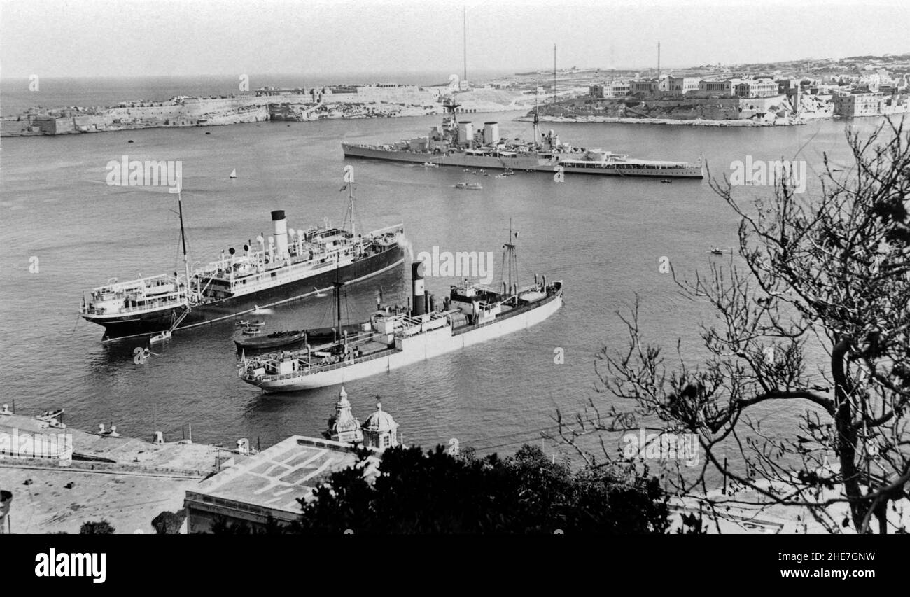 1923 photo postcard of HMS Resolution in port at Malta 1923 photo postcard of HMS Resolution in port at Malta