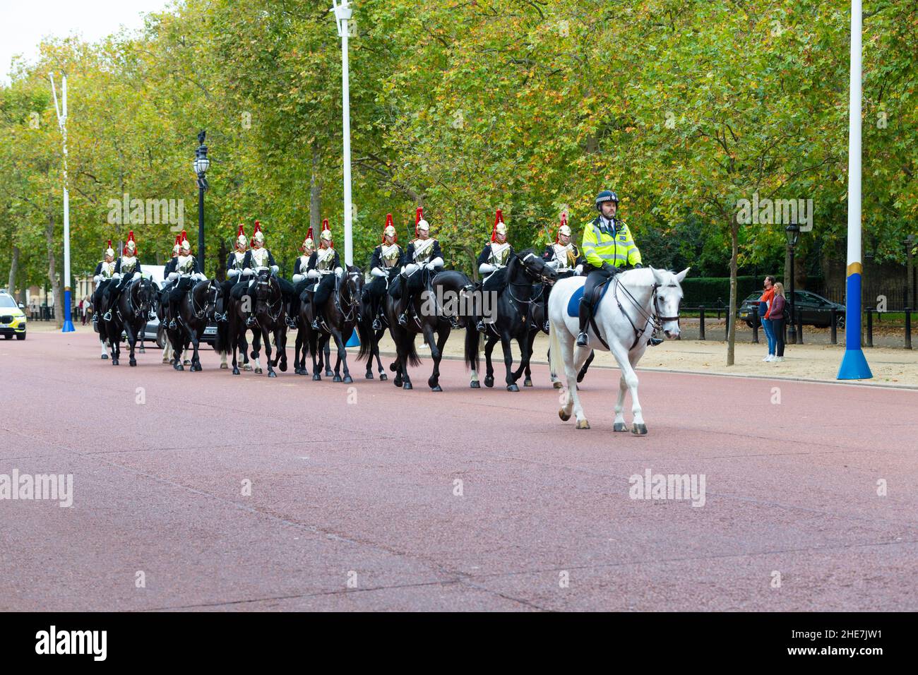 Horse guards, the mall, london, uk Stock Photo
