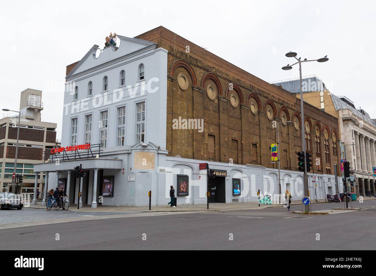 The old vic, london, uk Stock Photo
