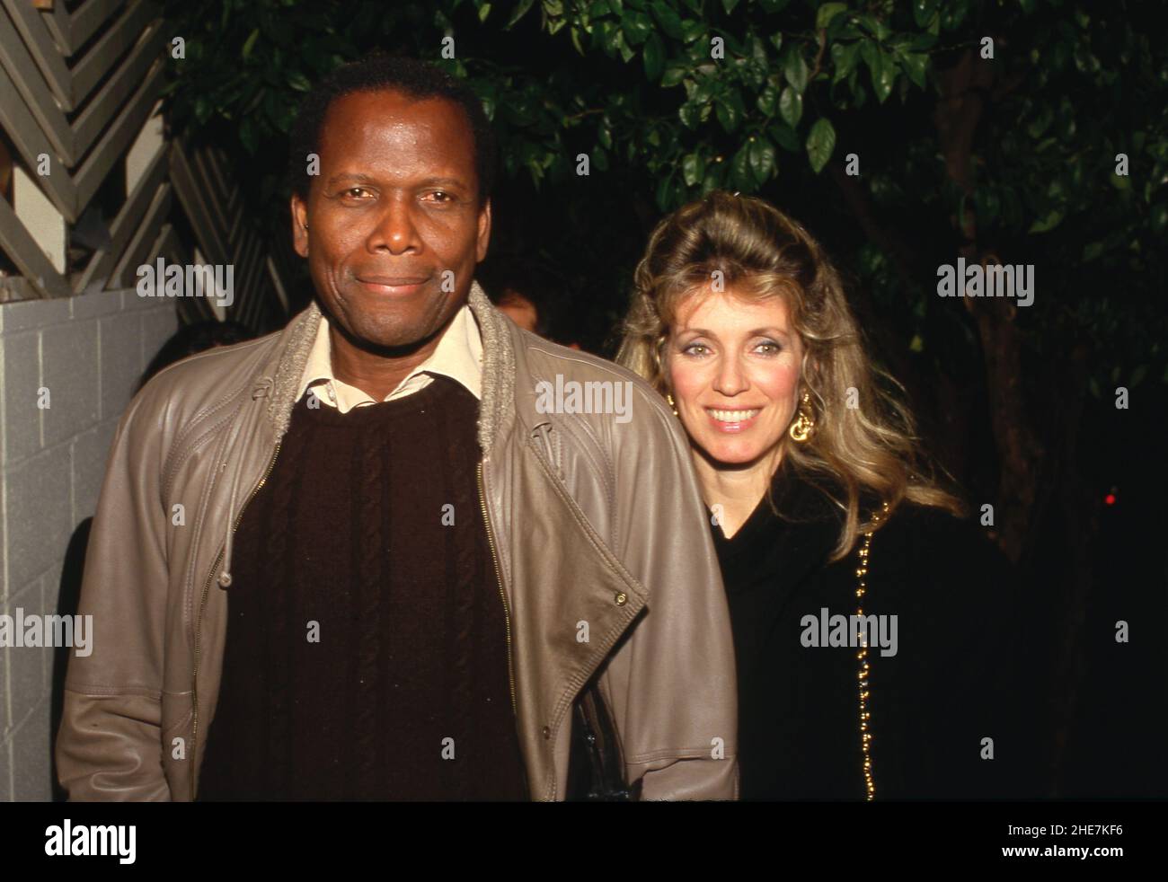 Sidney Poitier And Wife Hi-res Stock Photography And Images - Alamy