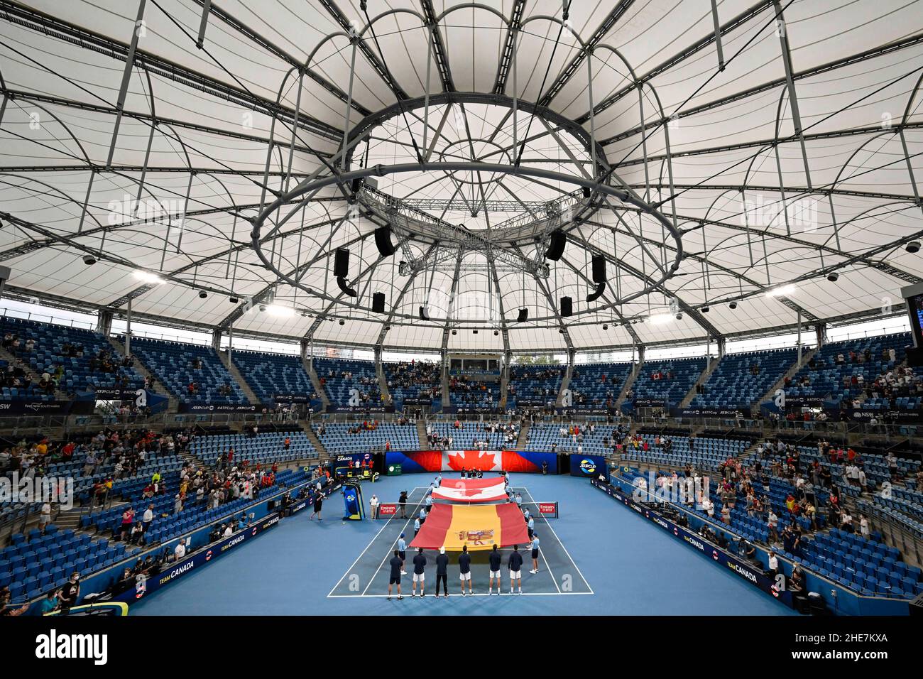 Sydney, Australia. 9th January 2022 Ken Rosewall Arena, Sydney Olympic Park, Sydney, Australia