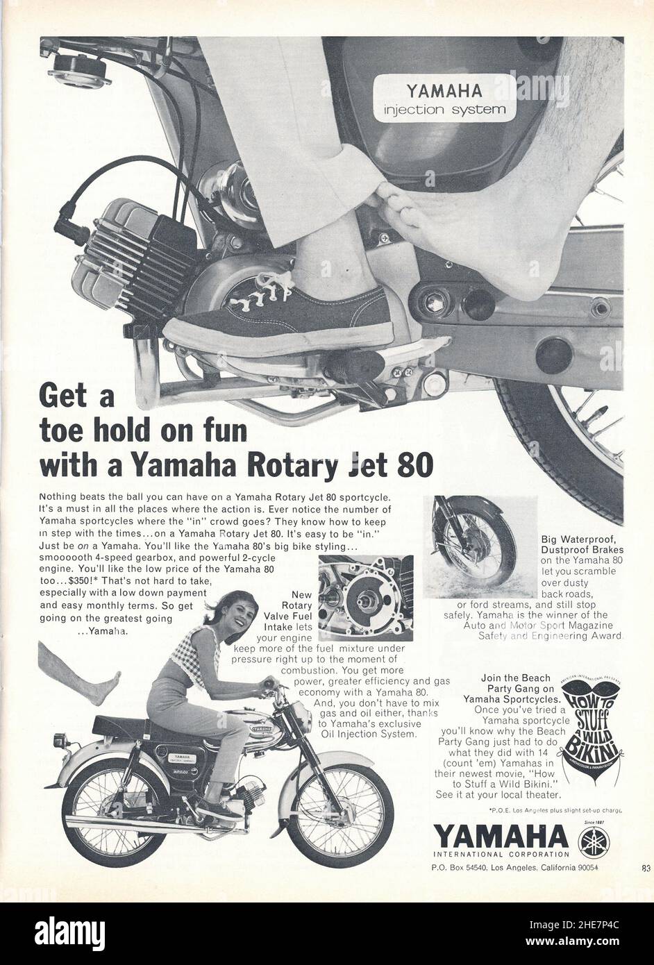 Vintage September 1965 'Playboy' magazine issue advert, USA Stock Photo