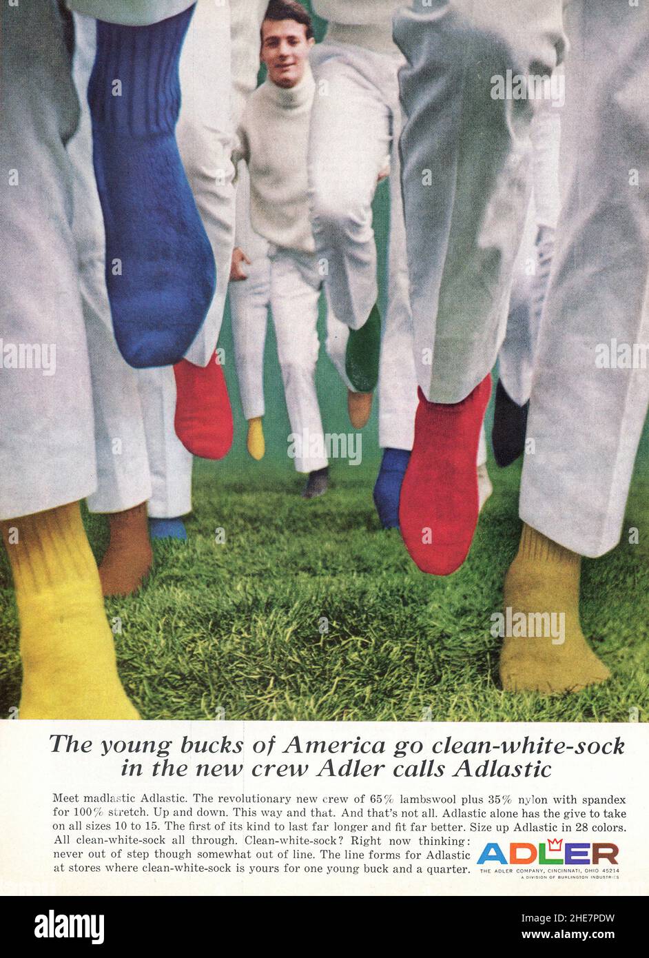 Vintage September 1965 'Playboy' magazine issue advert, USA Stock Photo