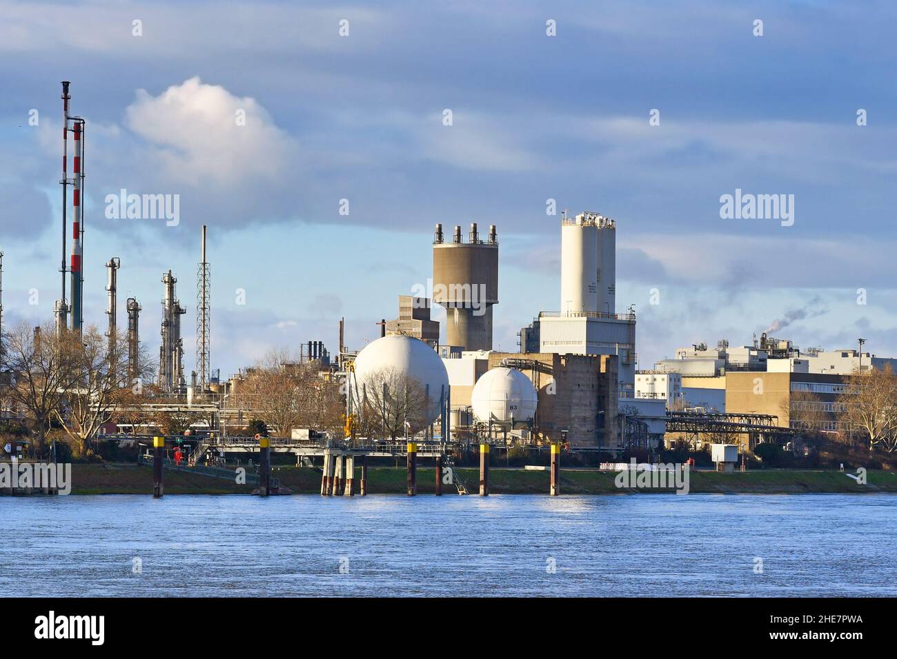Basf In Germany Ludwigshafen, Germany - January 2022: BASF SE, a German multinational ...
