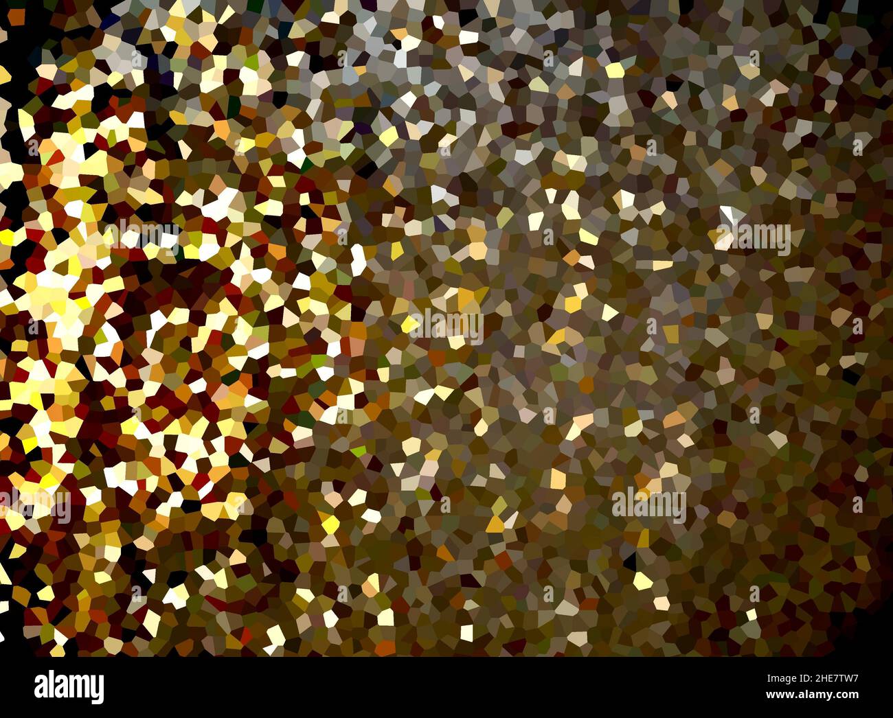 Colourful crystallize abstract background.Colourful crystallize abstract background in soft yellow cream and orange colour tone Stock Photo