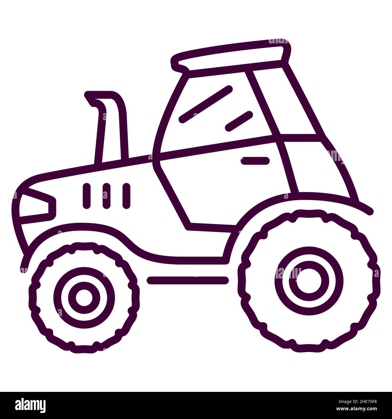 Outline vector illustration. Isolated on white background Stock Vector ...
