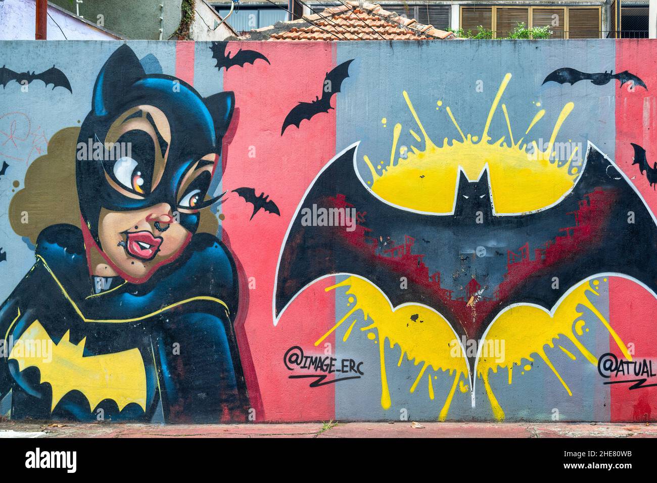 Batman painting hi-res stock photography and images - Alamy