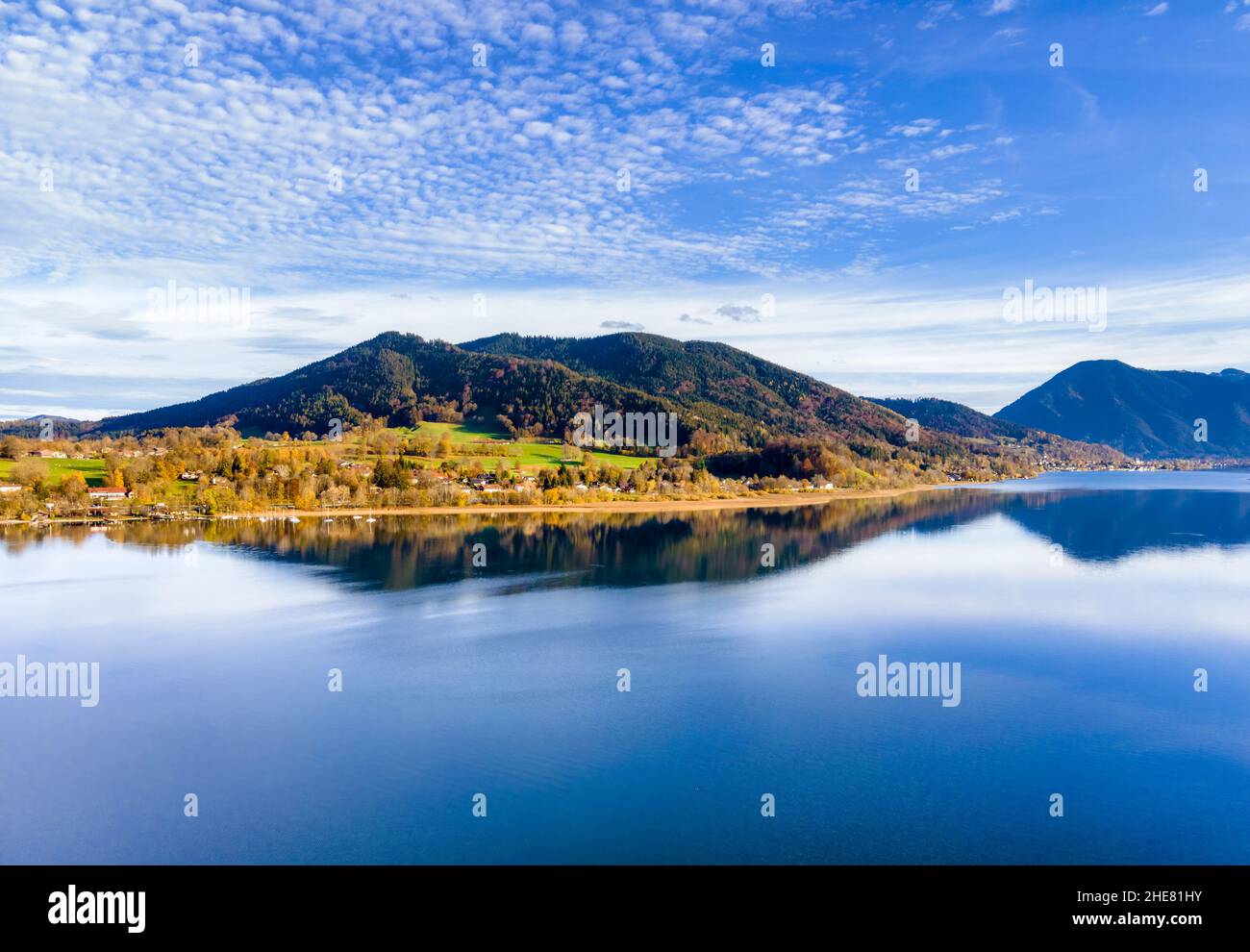 Tegernsee lake, Bavaria, Germany Stock Photo