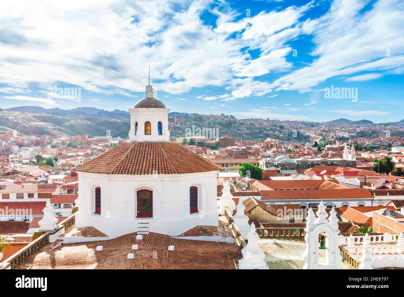 View from Rooftop of San Felipe Neri Church Stock Photo Alamy
