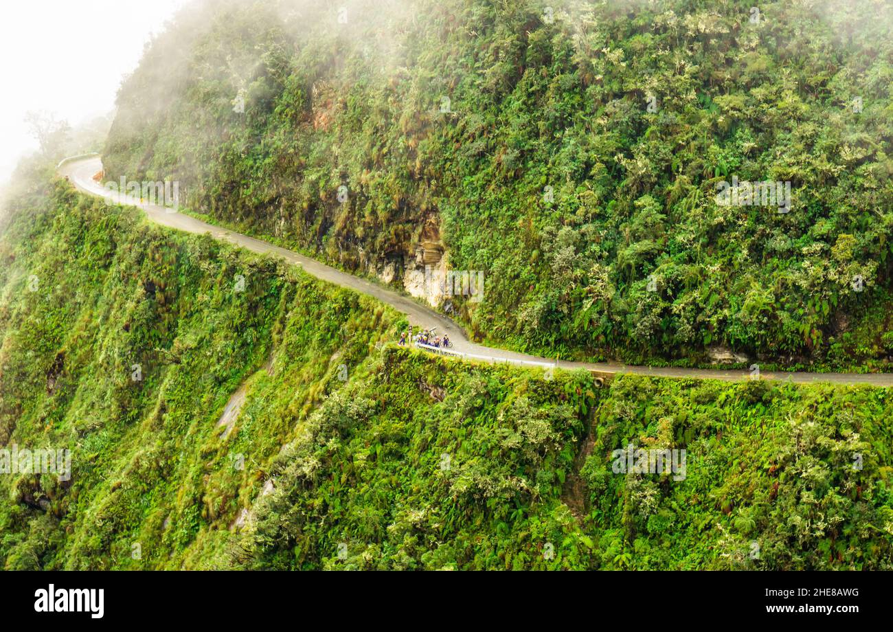 Bolivia death road hi-res stock photography and images - Alamy