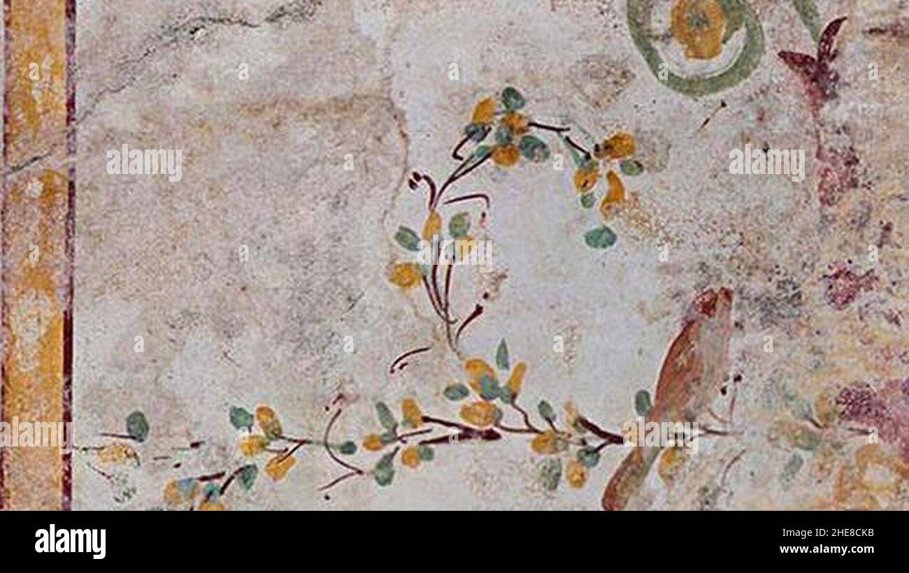 Sphinx Room Rome Domus aurea fresco hi-res stock photography and images - Alamy