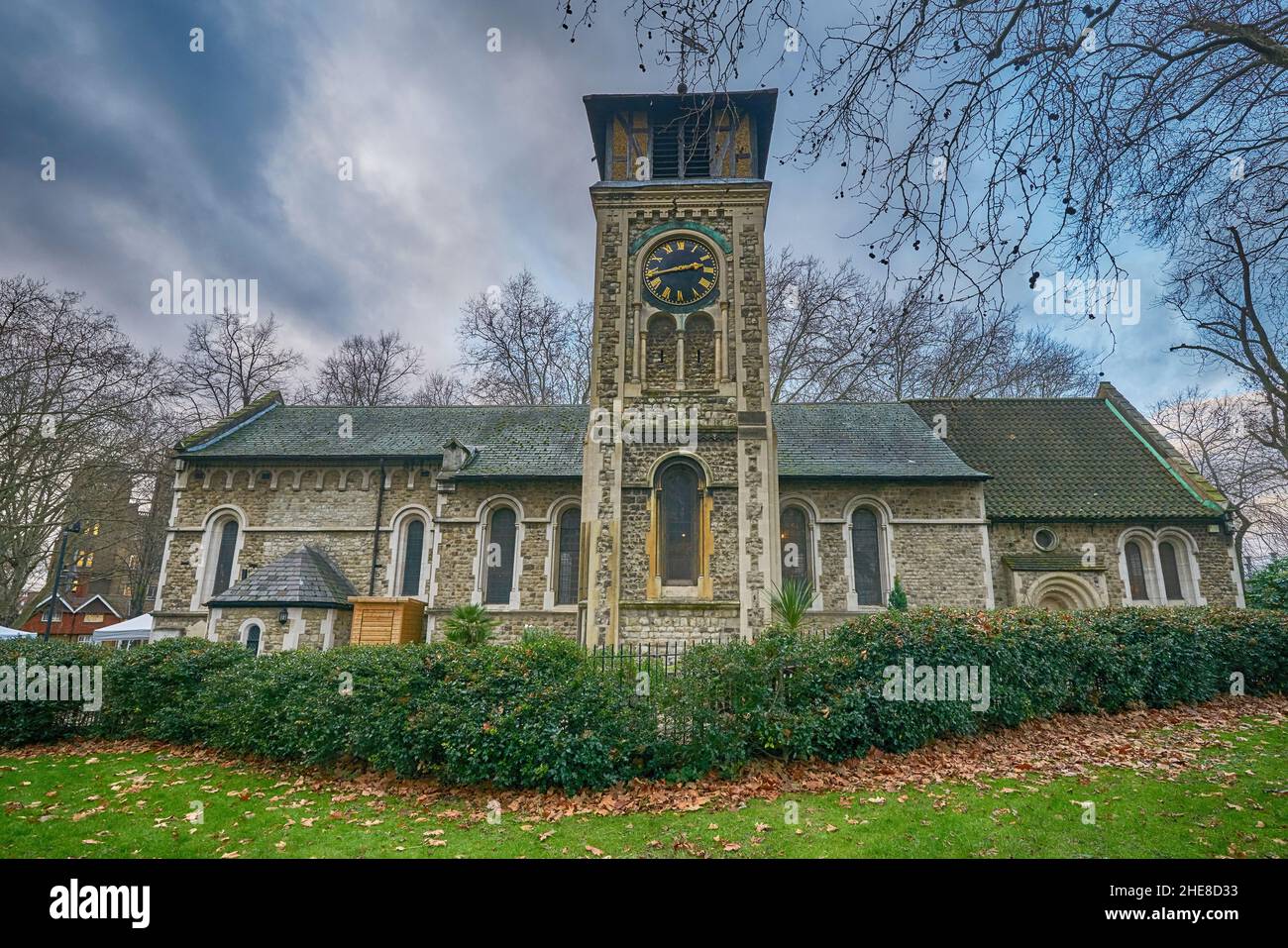 St pancras old church  london Stock Photo