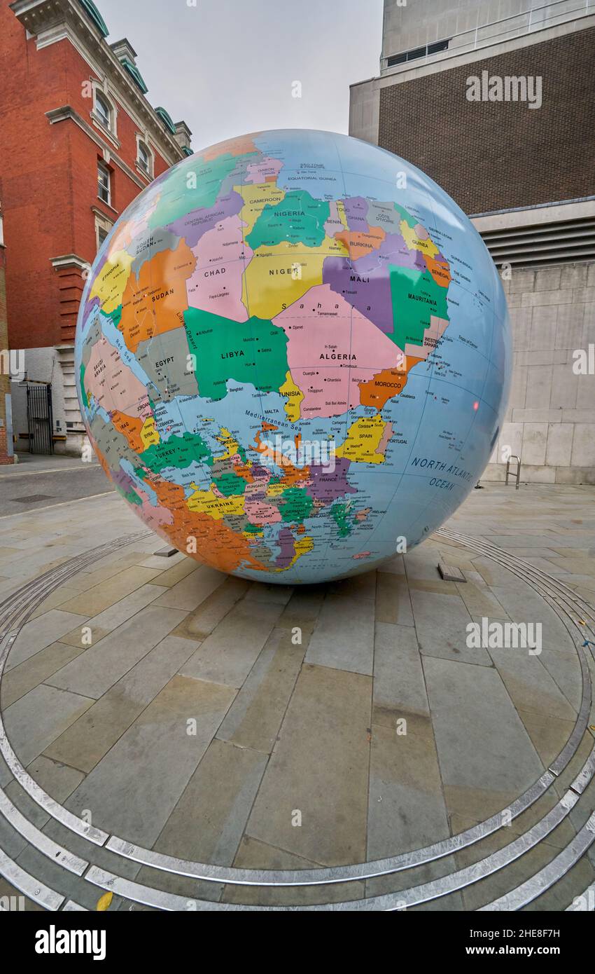 The World Turned Upside Down/ sculpture by the Turner Prizewinning