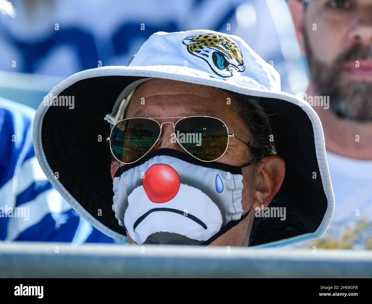 Jags fans dress up as clowns