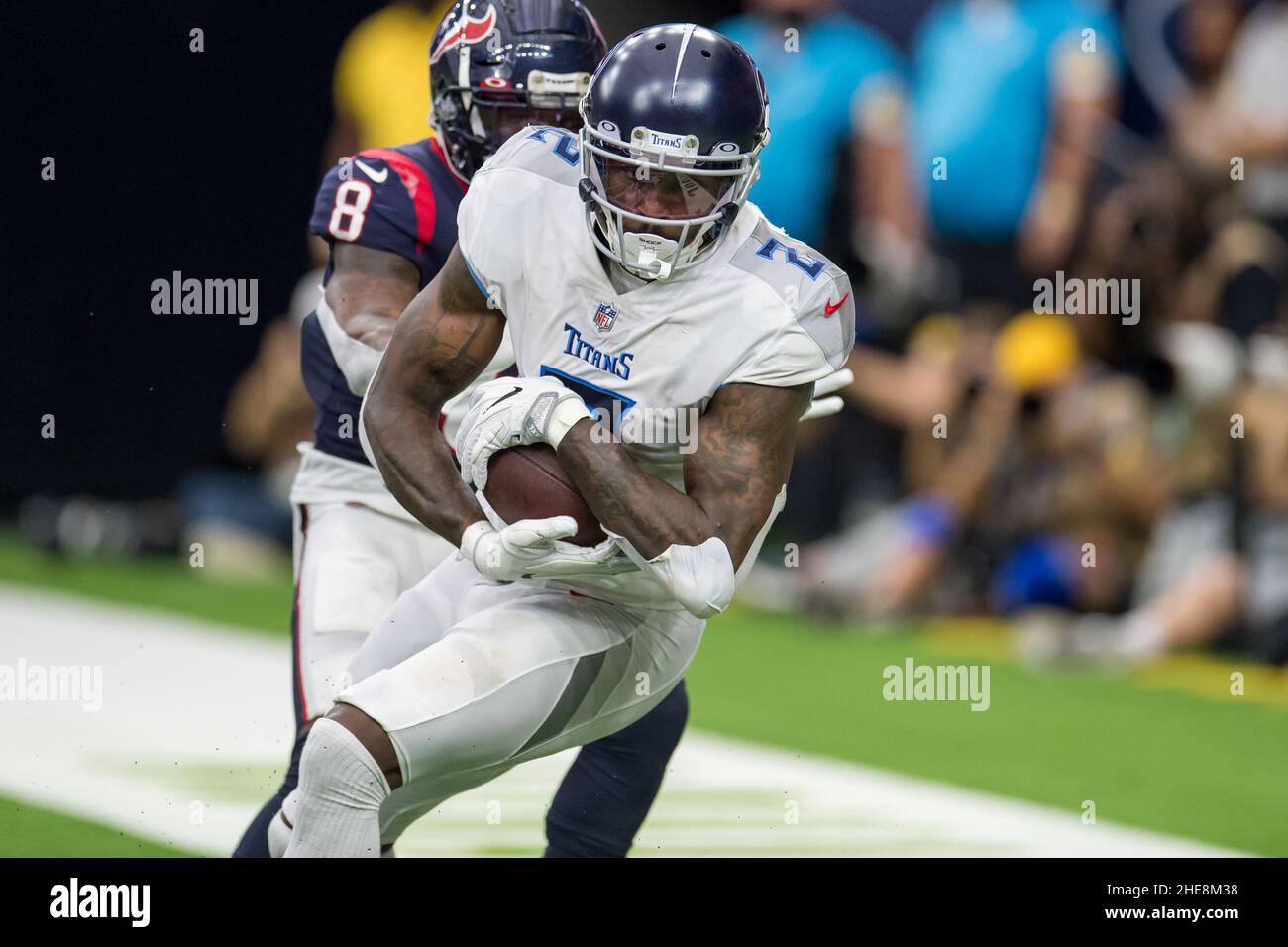 Houston, TX, USA. 9th Jan, 2022. Tennessee Titans wide receiver