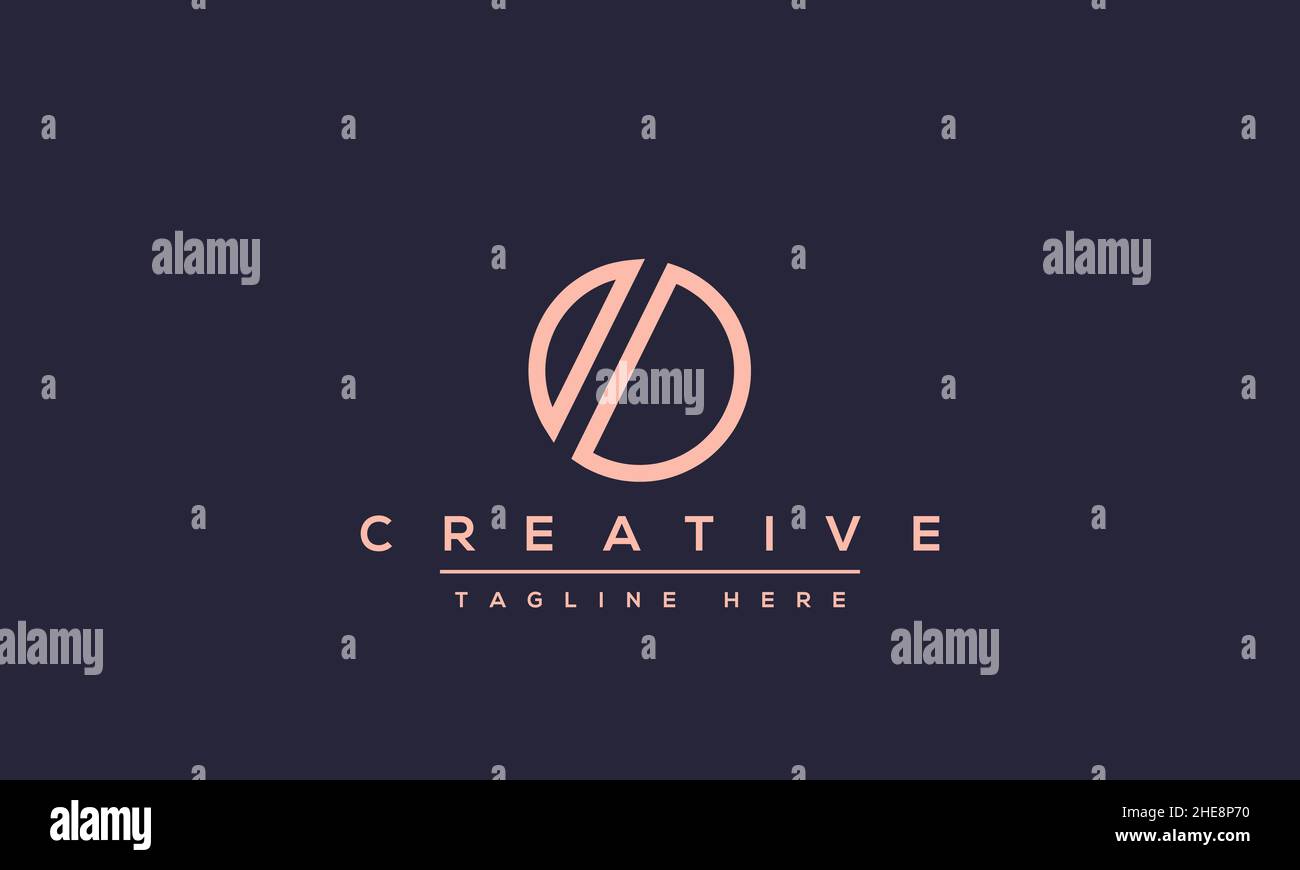 Creative abstract letter O logo design template. OO icon initial based monogram and symbol in vector Stock Vector