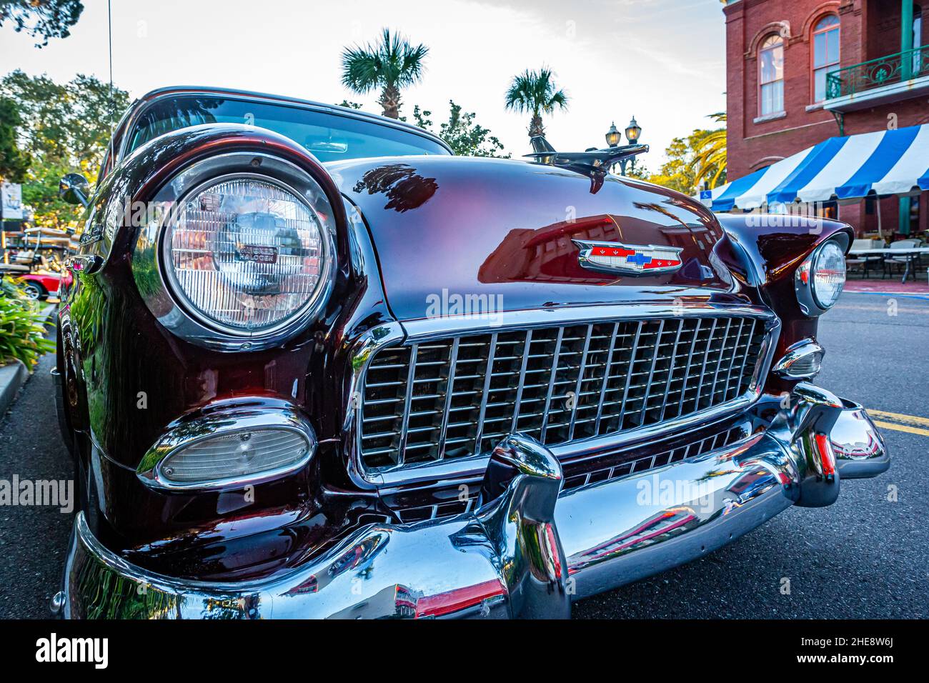 Fernandina Beach, FL October 18, 2014 Wide angle low perspective