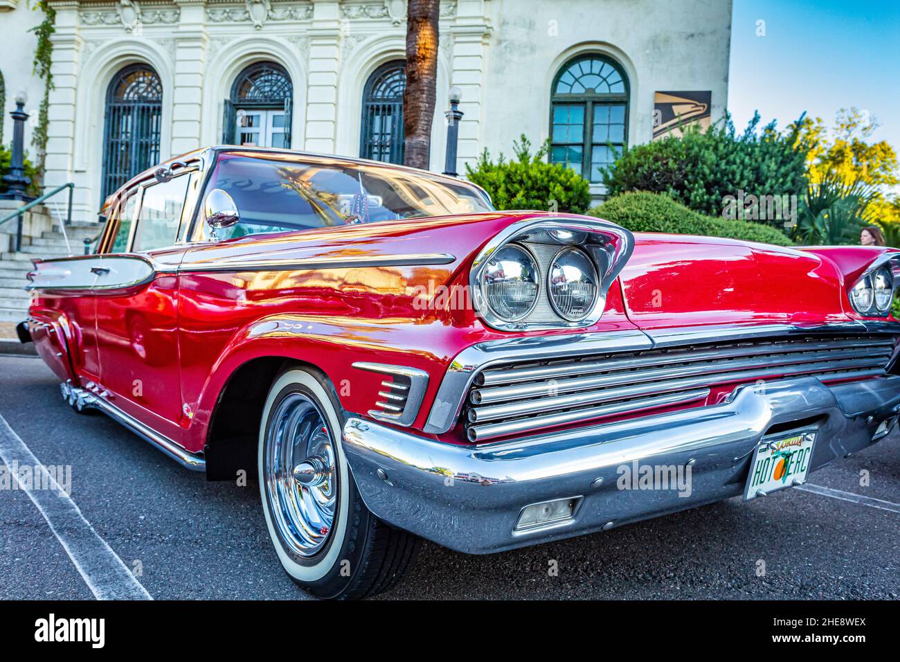 Fernandina Beach, FL October 18, 2014 Wide angle low perspective